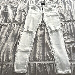 Valabasas White Skinny Jeans